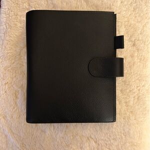 Moterm black planner cover A5 or Half Letter